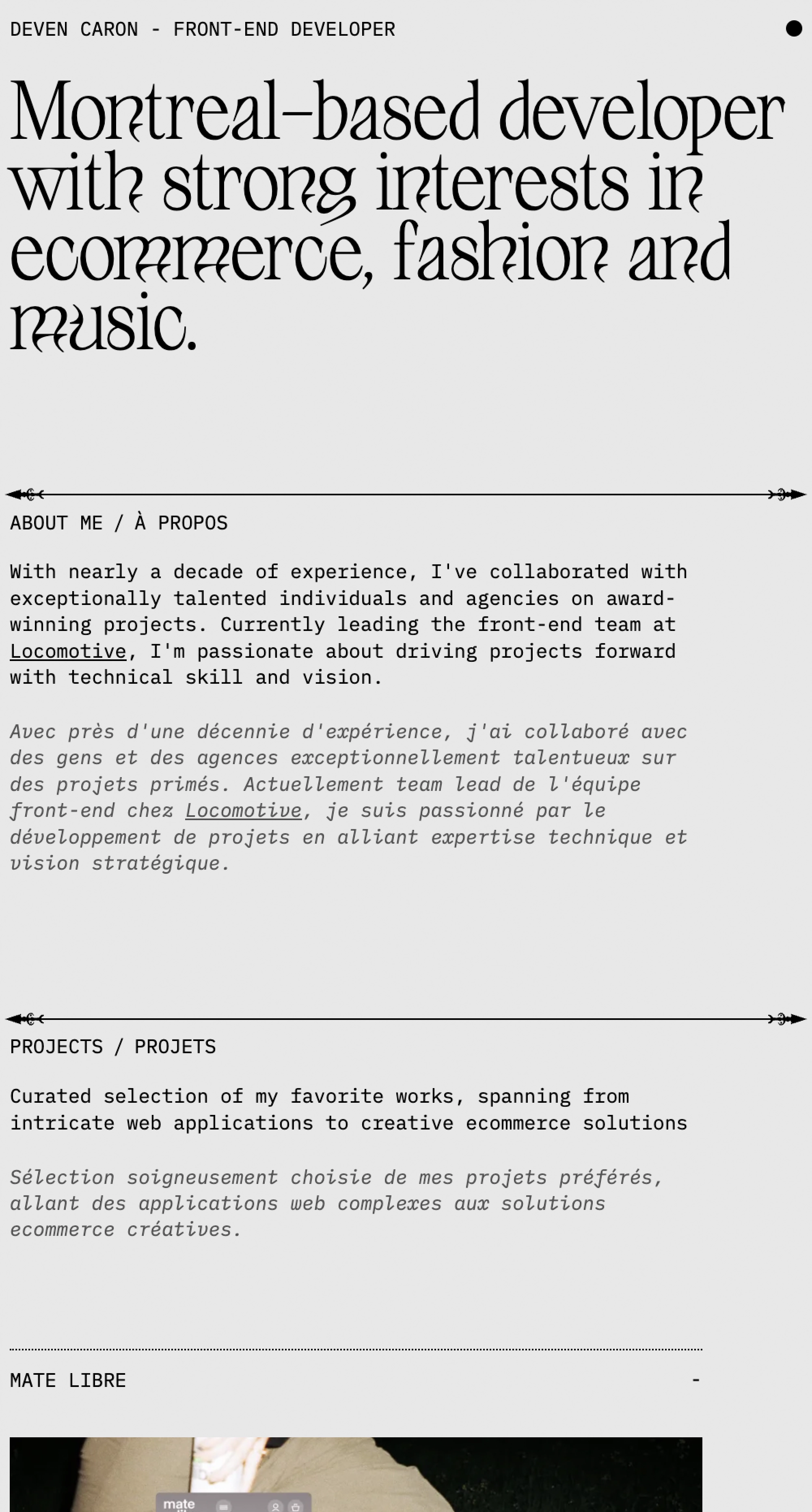 Deven Caron (Mobile)