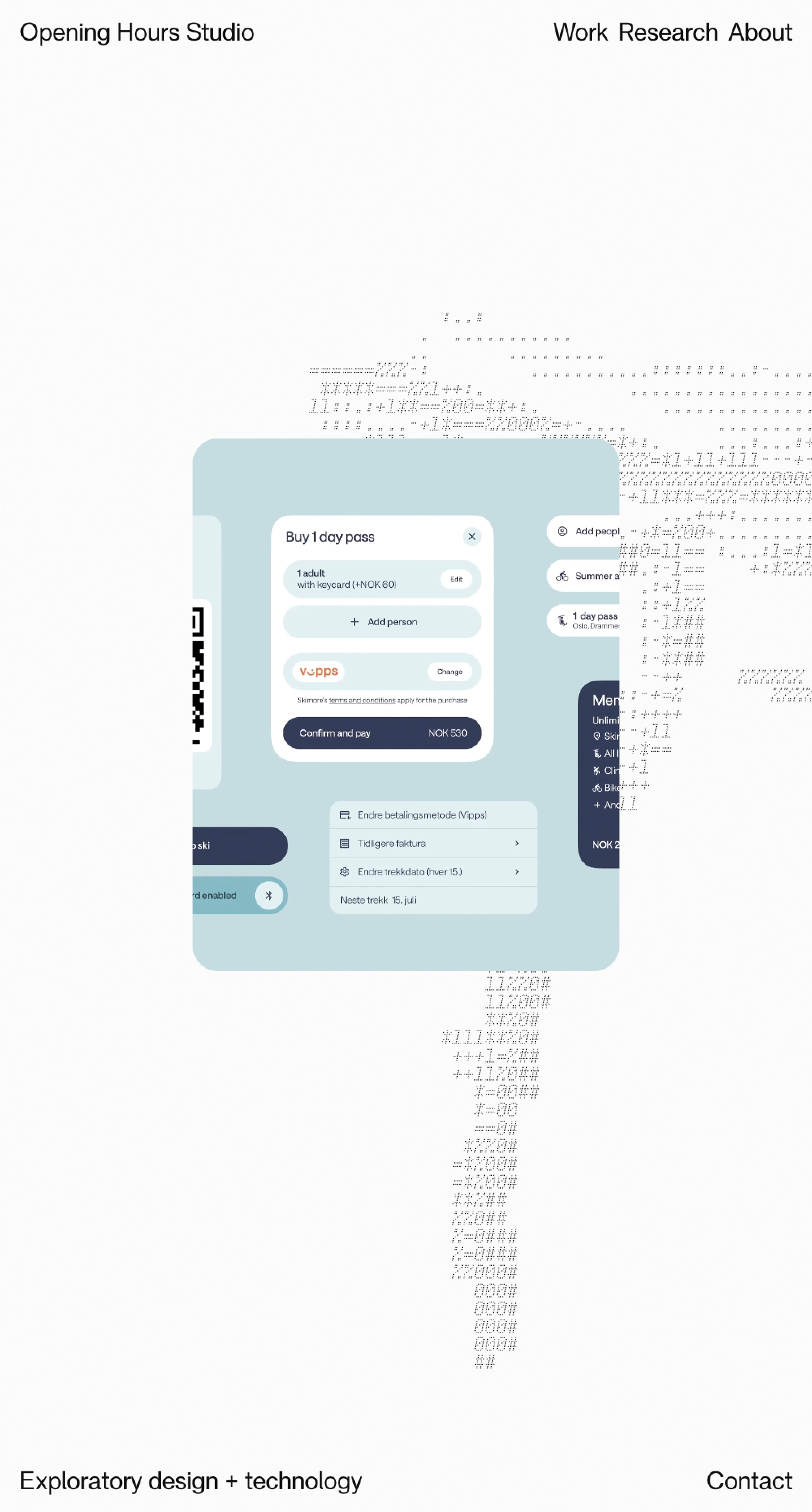 Opening Hours Studio (Mobile)