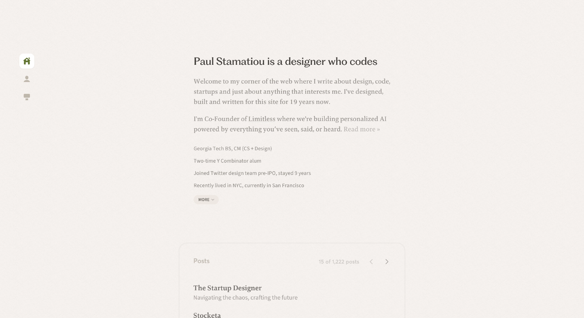 Paul Stamatiou