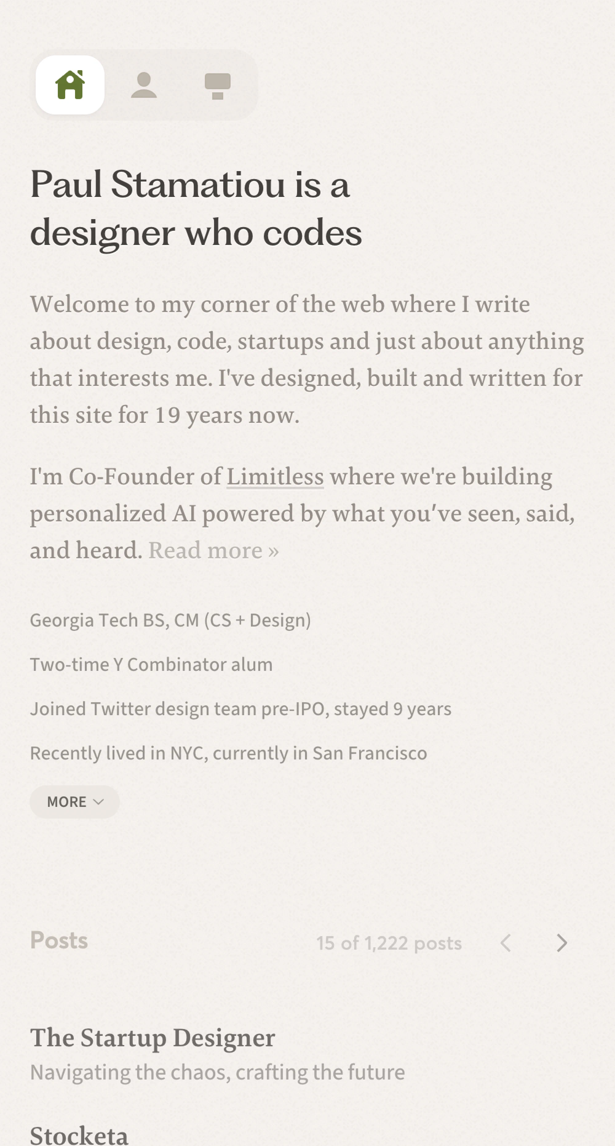 Paul Stamatiou (Mobile)