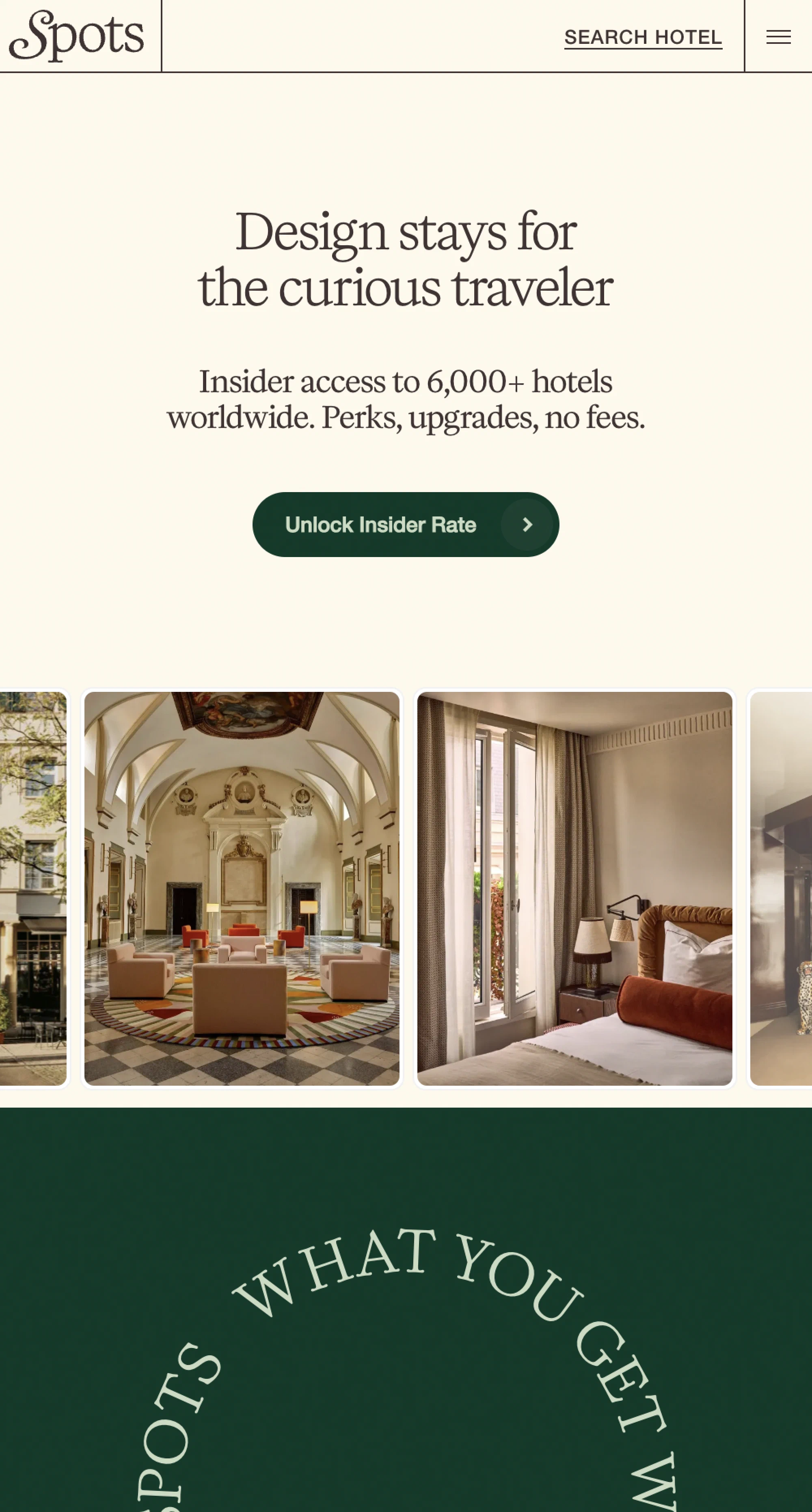 Spots Travel (Mobile)